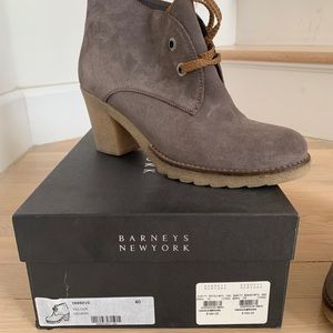 Barneys New York New suede boots